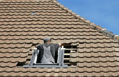 Pose de velux - Grand-Fort-Philippe